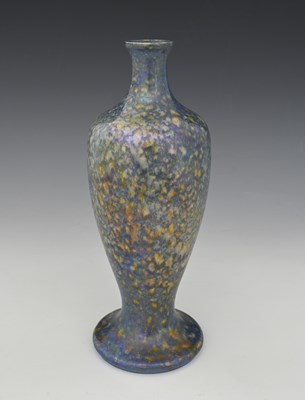Lot 623 - Ruskin Pottery, a Souffle Lustre lamp base,...