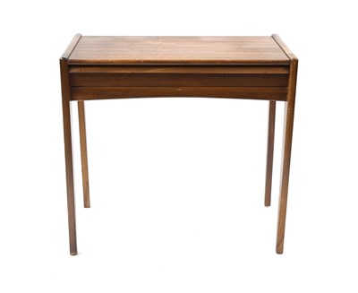 Lot 438 - John Herbert for Younger, a vintage mid century afromosia and teak dressing or console table