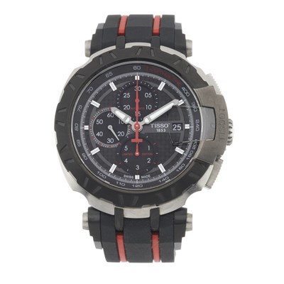Lot 265 - Tissot, a stainless steel Limited Edition T-Race Moto GP chronograph wrist watch