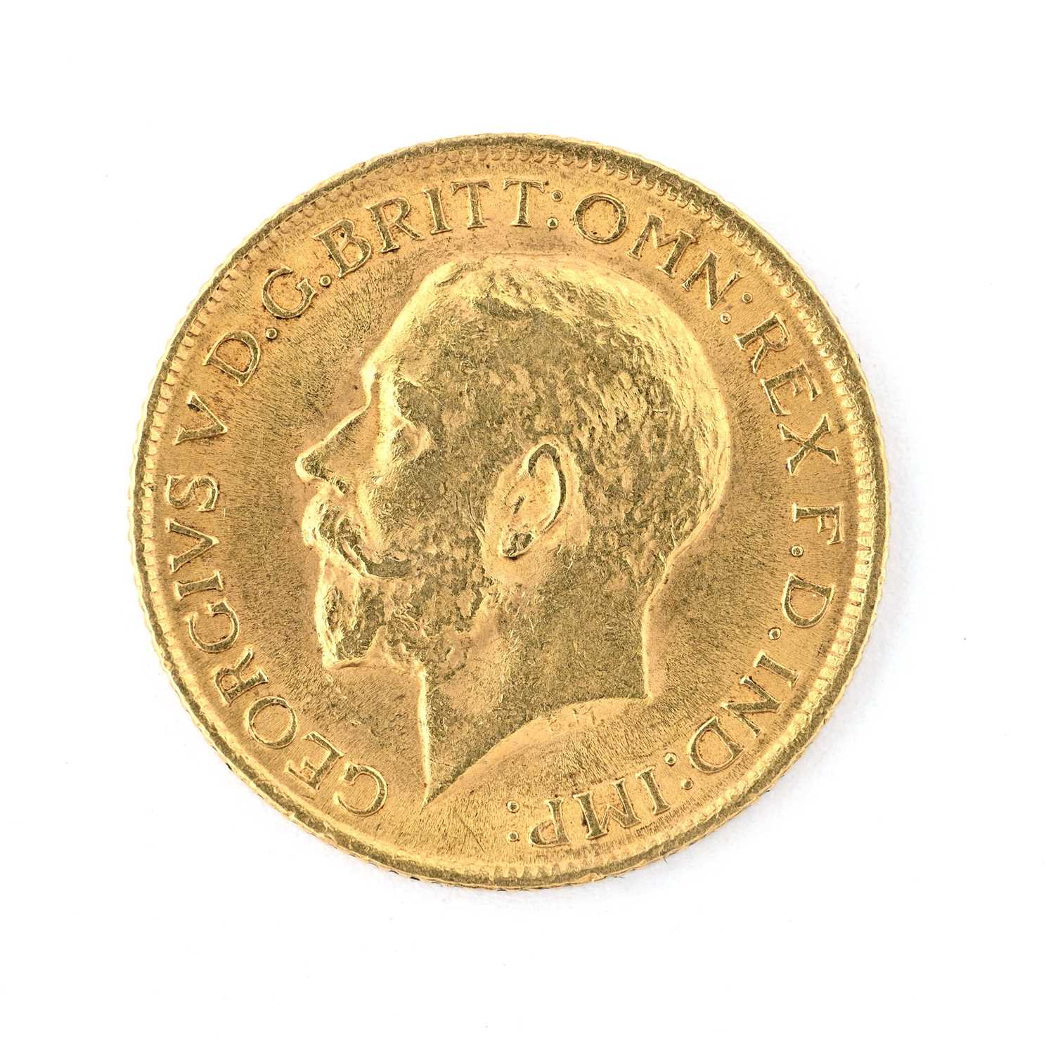 Lot 66 - George V, a gold full sovereign, 1912, 8g