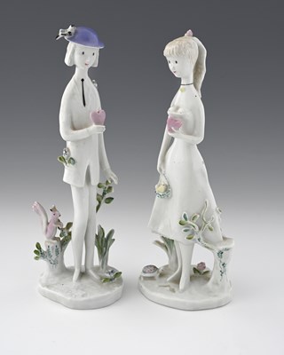 Lot 574 - Raymond Peynet for Rosenthal, Cavalier with...
