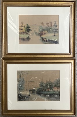 Lot 382 - A pair of late 19th/early 20th century...