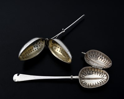 Lot 150 - A Victorian silver "Teaette" patent tea...