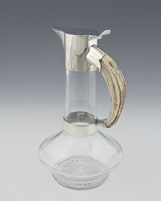 Lot 662 - Hukin and Heath, a Victorian glass claret jug...