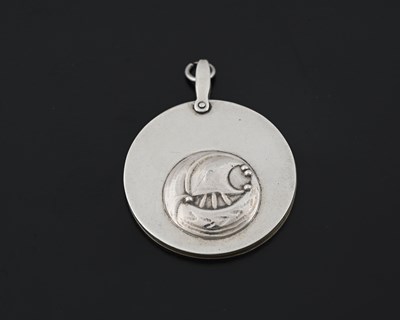 Lot 566 - Liberty & Co., an Edwardian silver aide memoir,...