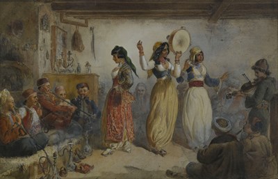 Lot 303 - Carl Goebel (Austrian, 1824-1899), An Exotic...