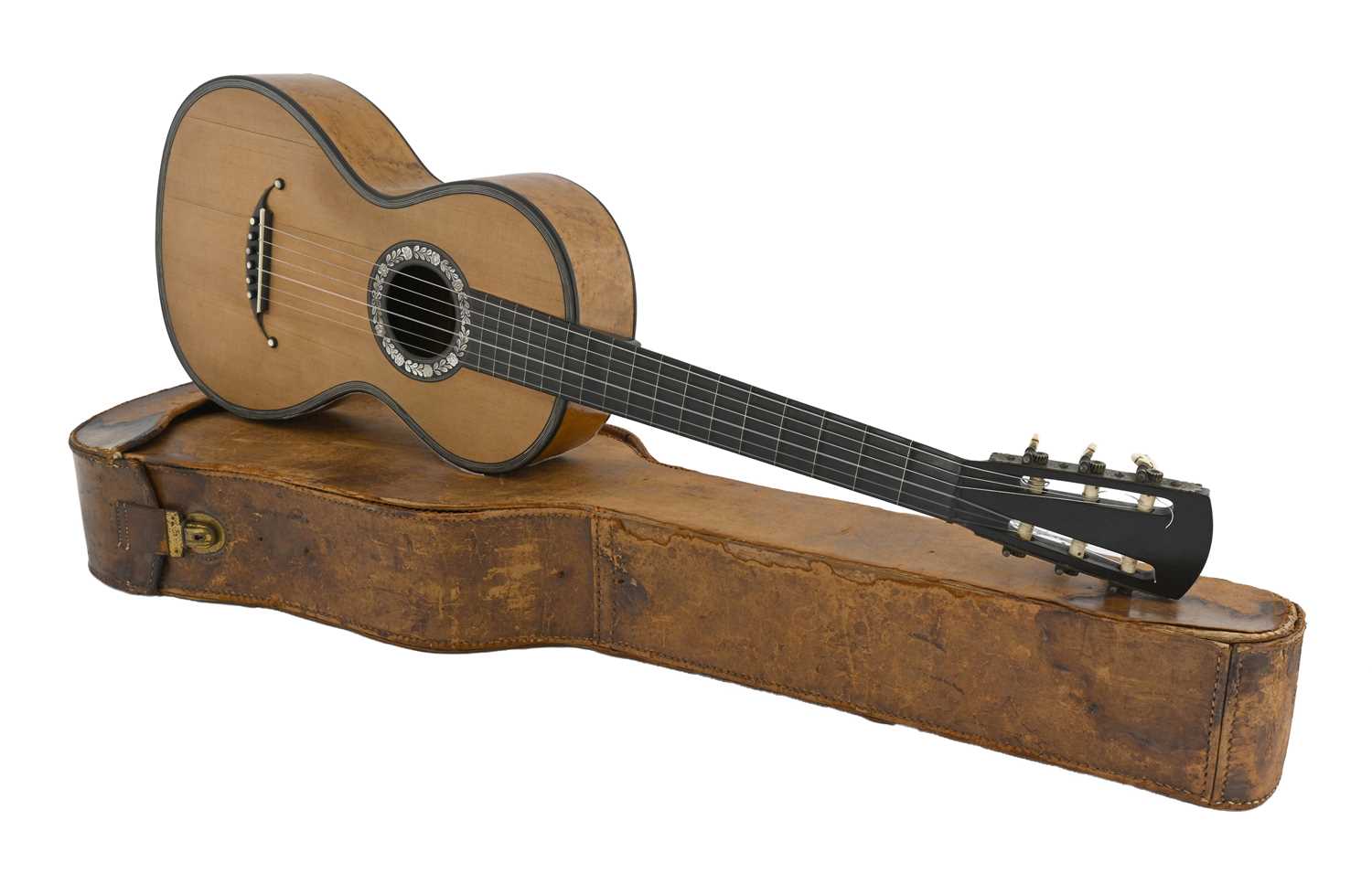 Lot 231 - A 19th Century Spanish guitar, Chappell of...