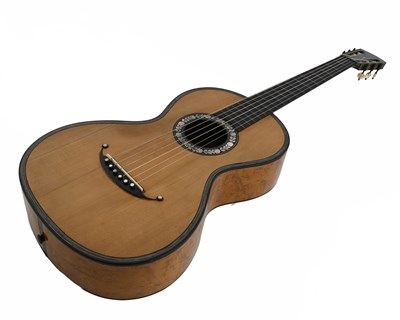 Lot 231 - A 19th Century Spanish guitar, Chappell of...