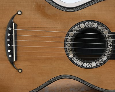 Lot 231 - A 19th Century Spanish guitar, Chappell of...