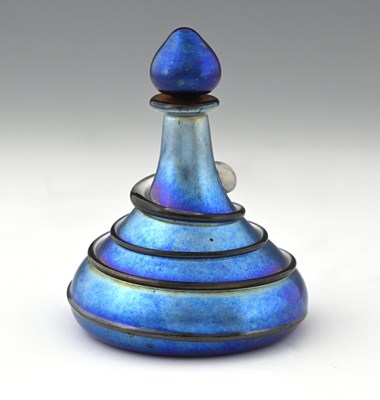 Lot 548 - Siddy Langley, a studio glass iridescent scent...