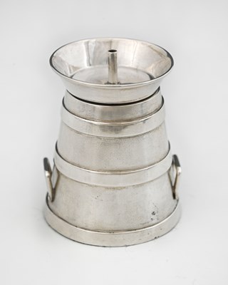 Lot 86 - A Victorian novelty silver table vesta in the...