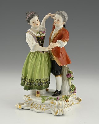 Lot 563 - August Ringler for Meissen, a figure group of...