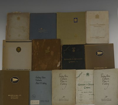 Lot 675 - A collection of silver trade catalogues, from...