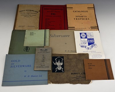 Lot 676 - A collection of silver trade catalogues,...