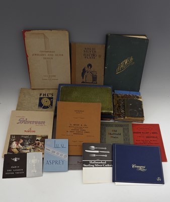 Lot 674 - A collection of silver trade catalogues,...