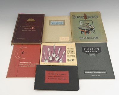 Lot 673 - A collection of silver trade catalogues,...