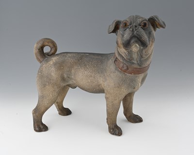 Lot 562 - A large Austrian terracotta model of a...