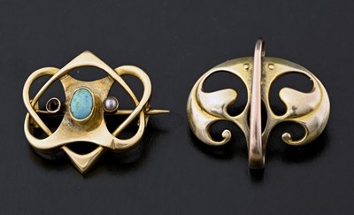 Lot 35 - Murrle Bennett and Co., two Arts and Crafts 9...