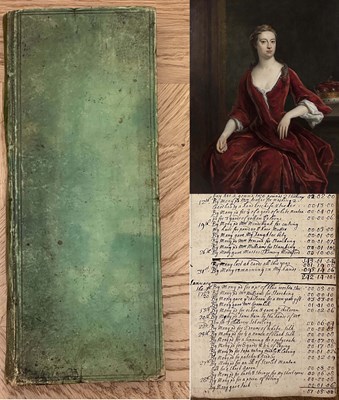 Lot 677 - Lady King's Ledger, an eighteenth-century...