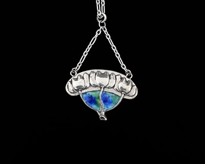 Lot 36 - John Millard Bank, an Arts and Crafts silver...