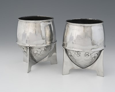 Lot 197 - Archibald Knox for Liberty and Co, a pair of...