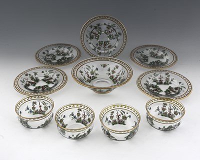 Lot 520 - Hugo Masey for Webb Corbett, an enamelled...