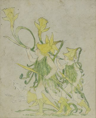 Lot 174 - After Walter Crane, a set of four Arts &...