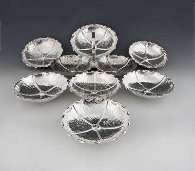 Lot 792 - Hukin and Heath, a table service with a...