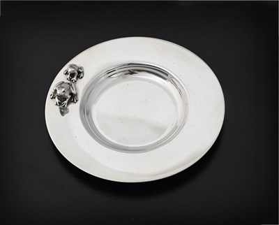 Lot 447 - Sarah Jones, a small silver pin dish, London,...