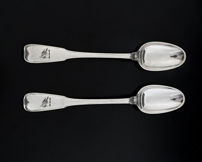 Lot 53 - France, a pair of eighteenth-century...