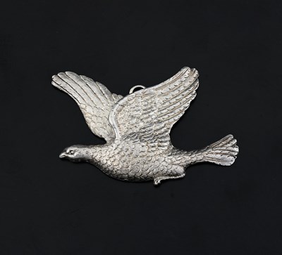 Lot 715 - A George IV cast and engraved silver badge,...