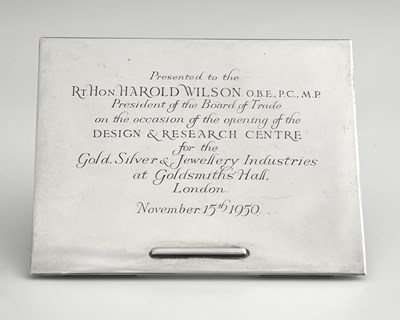 Lot 554 - Goldsmiths' Hall interest, a twentieth-century...