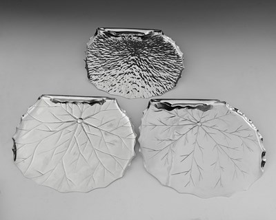 Lot 766 - Hukin and Heath, three silver-plated crumb...