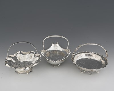 Lot 773 - Hukin and Heath, three electroplated...