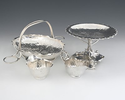 Lot 775 - Hukin and Heath, a strawberries and cream set,...