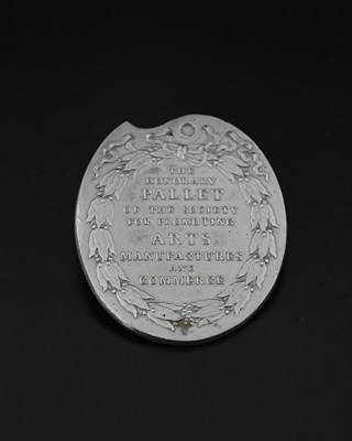Lot 695 - An early nineteenth-century unmarked silver...
