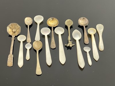 Lot 19 - A collection of George III and later silver...