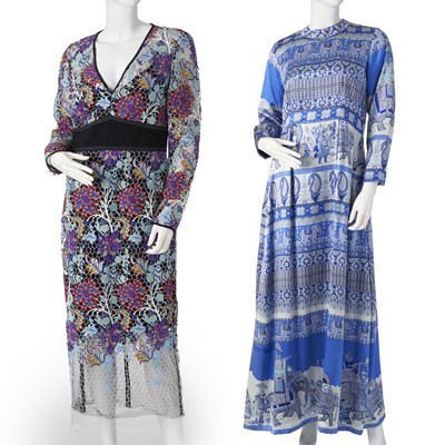 Lot 523 - Four designer dresses.