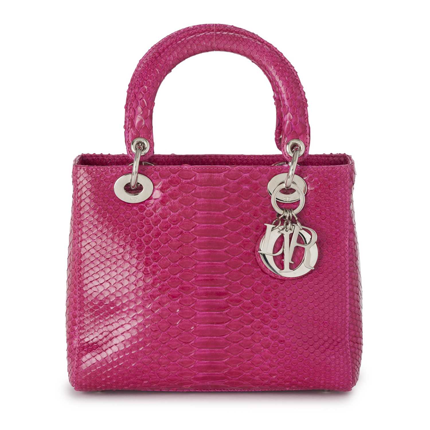 230 - Christian Dior, a limited edition exotic Lady Dior MM handbag.