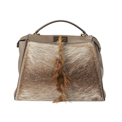 Lot 378 - Fendi, a large Peekaboo handbag.