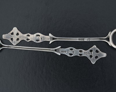 Lot 74 - Alexander Ritchie, a matched pair of Scottish...