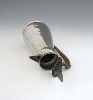 Lot 105 - An Arts and Crafts pewter and Ruskin cabochon...