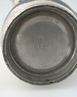 Lot 105 - An Arts and Crafts pewter and Ruskin cabochon...