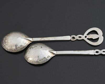 Lot 70 - Keswick School of Industrial Arts, a pair of...
