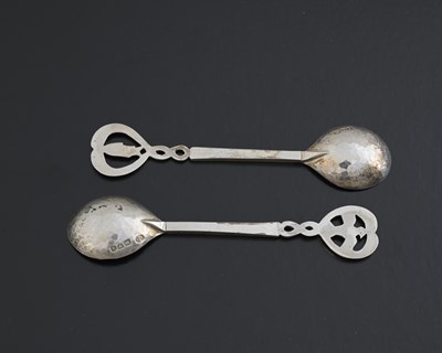 Lot 70 - Keswick School of Industrial Arts, a pair of...