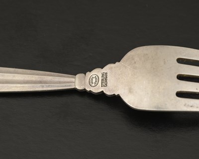 Lot 77 - Johan Rohde for Georg Jensen, a silver acorn...
