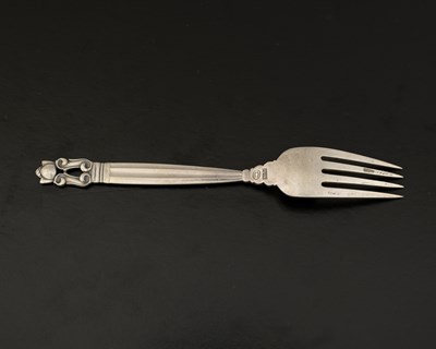 Lot 77 - Johan Rohde for Georg Jensen, a silver acorn...