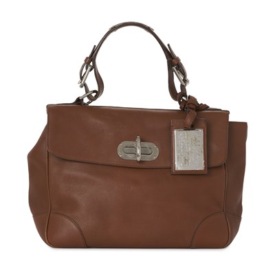 Lot 483 - Ralph Lauren, a tan leather Tiffin handbag.