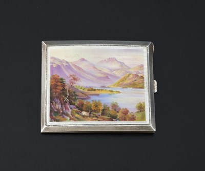 Lot 244 - An early twentieth-century silver and enamel...