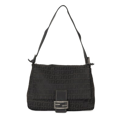 Lot 375 - Fendi, a Zucca Mama Baguette handbag.